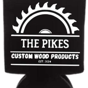 Pikes Coozies Black