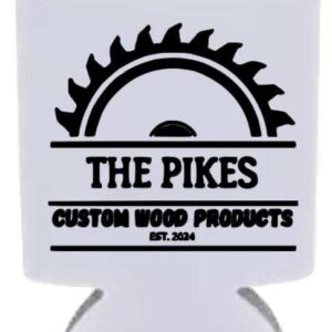 Pikes Coozies White